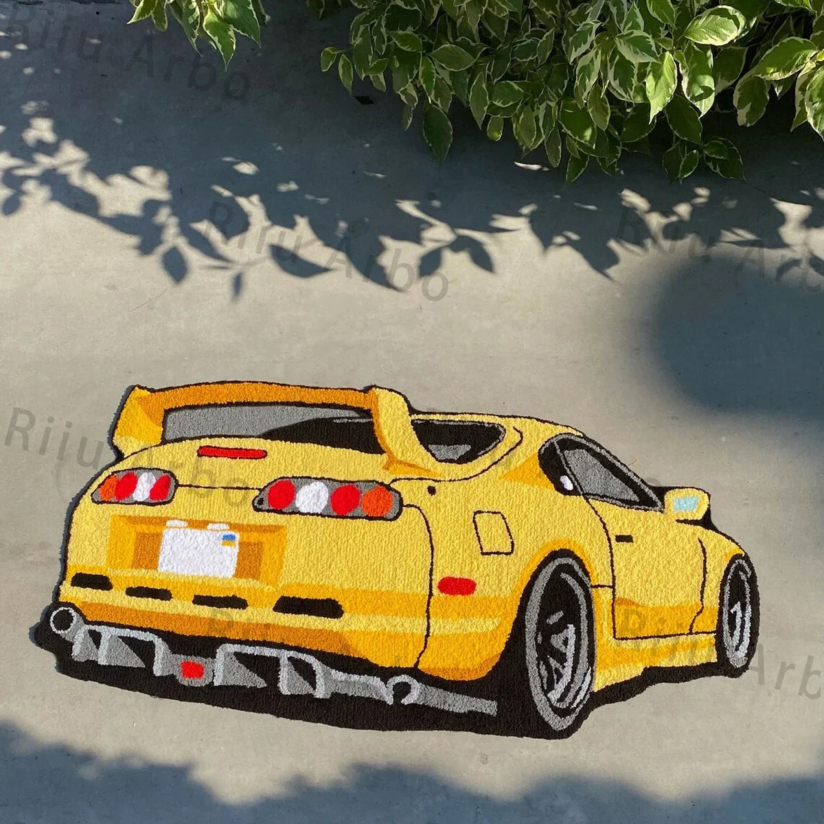 Retro Supra Floor Mat | Wool-Like Fabric Cushion | Home Decoration | 4 Sizes