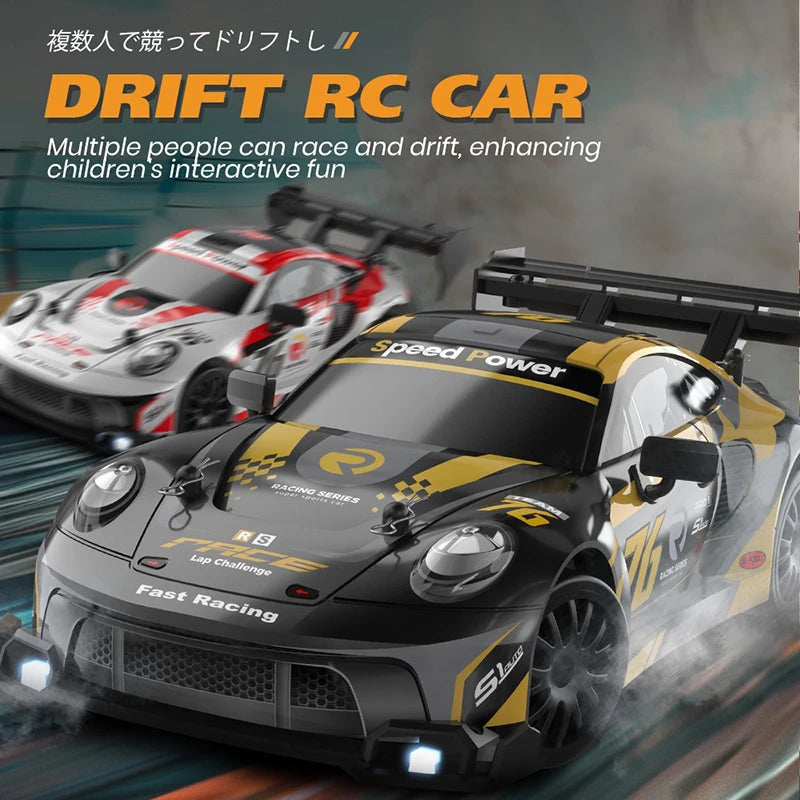 Premium Large GT3 GTR RC Track-Spec Sports Car | PVC Model | 1:24 Scale