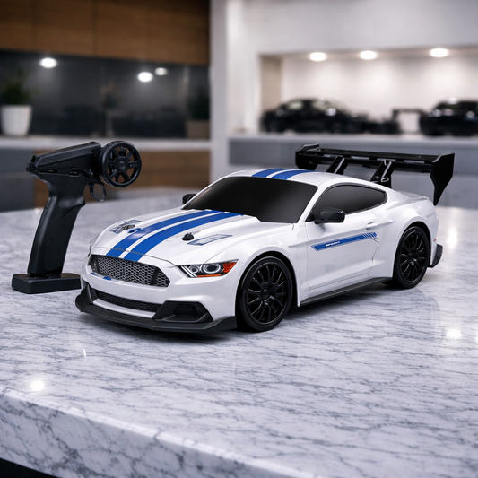 Premium Large Mustang RC Track-Spec Sports Car | PVC Model | 1:24 Scale