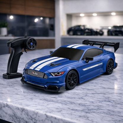 Premium Large Mustang RC Track-Spec Sports Car | PVC Model | 1:24 Scale