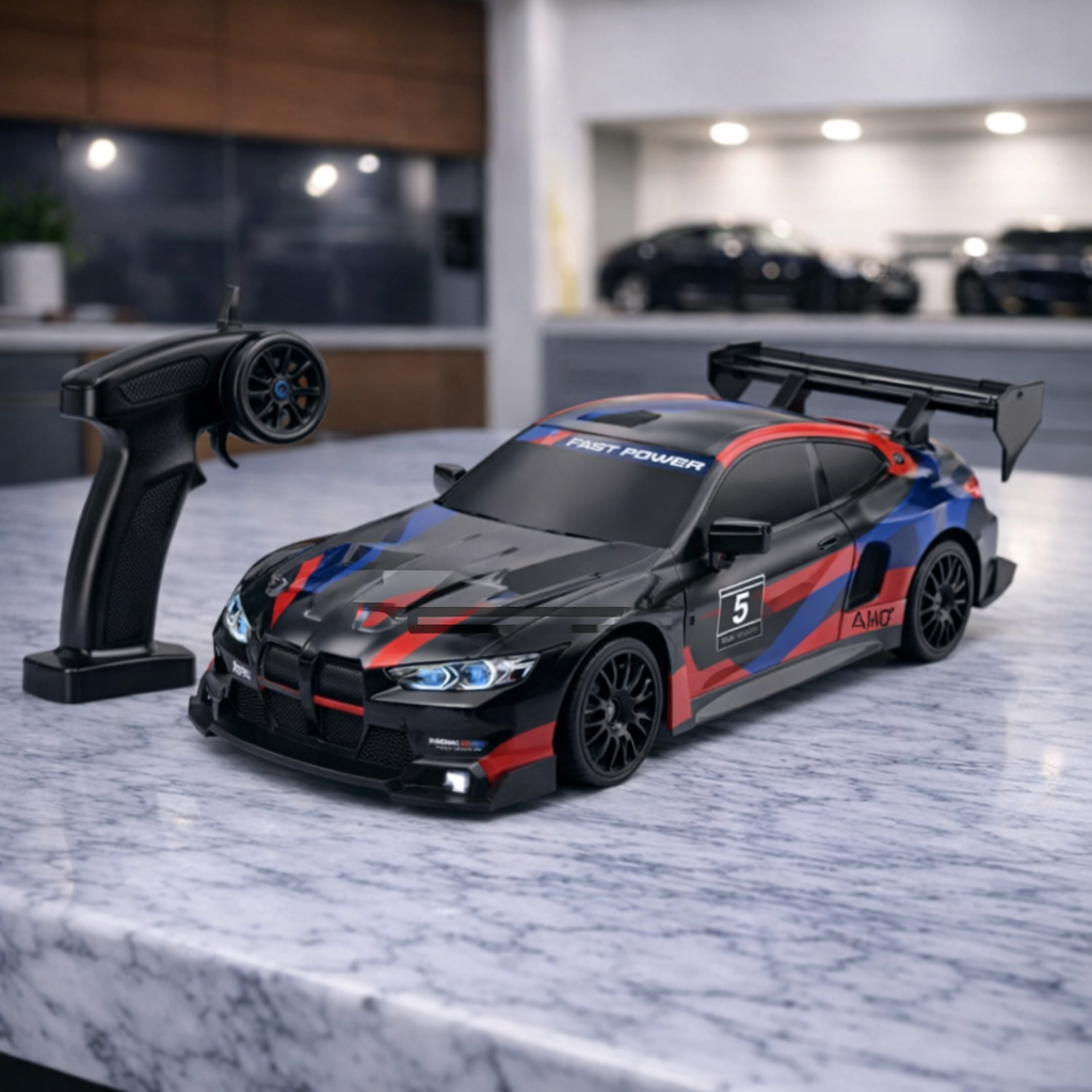 Premium Large BMW RC Track-Spec Sports Car | PVC Model | 1:24 Scale