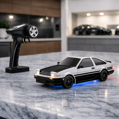 Premium Mini AE86 RC Track-Spec Sports Car | Alloy Model | 1:43 Scale