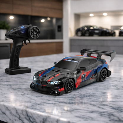 Premium Mini M4 RC Track-Spec Sports Car | Alloy Model | 1:24 Scale