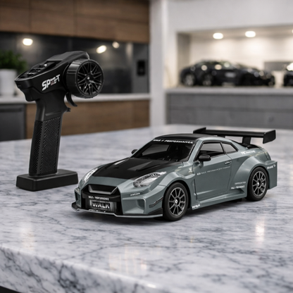 Premium Mini R35 RC Track-Spec Sports Car | Alloy Model | 1:43 Scale