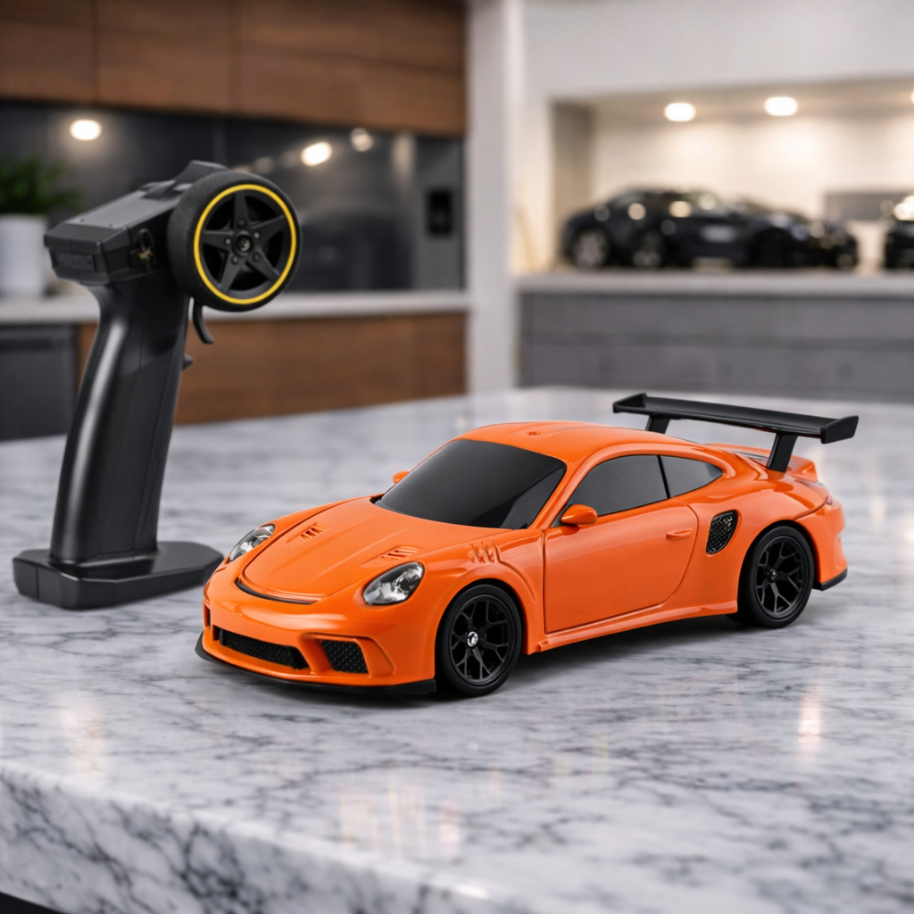 Premium Mini 911 RC Track-Spec Sports Car | Alloy Model | 1:43 Scale