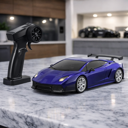 Premium Mini Lambo RC Track-Spec Sports Car | Alloy Model | 1:43 Scale