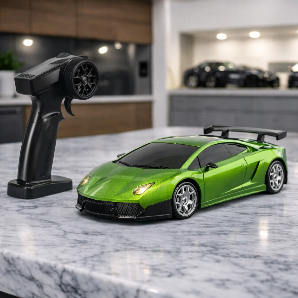 Premium Mini Lambo RC Track-Spec Sports Car | Alloy Model | 1:43 Scale