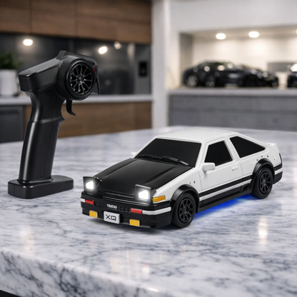Premium Mini AE86 RC Track-Spec Sports Car | Alloy Model | 1:64 Scale