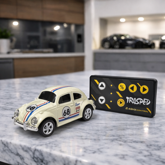 Premium Mini Beetle RC Track-Spec Sports Car | Alloy Model | 1:64 Scale