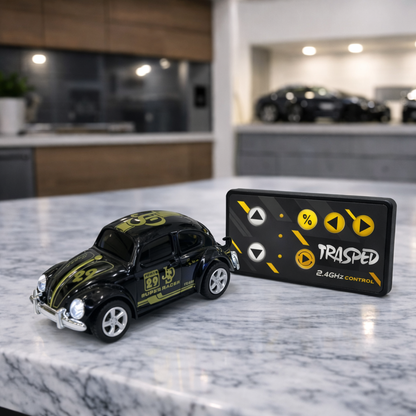 Premium Mini Beetle RC Track-Spec Sports Car | Alloy Model | 1:64 Scale