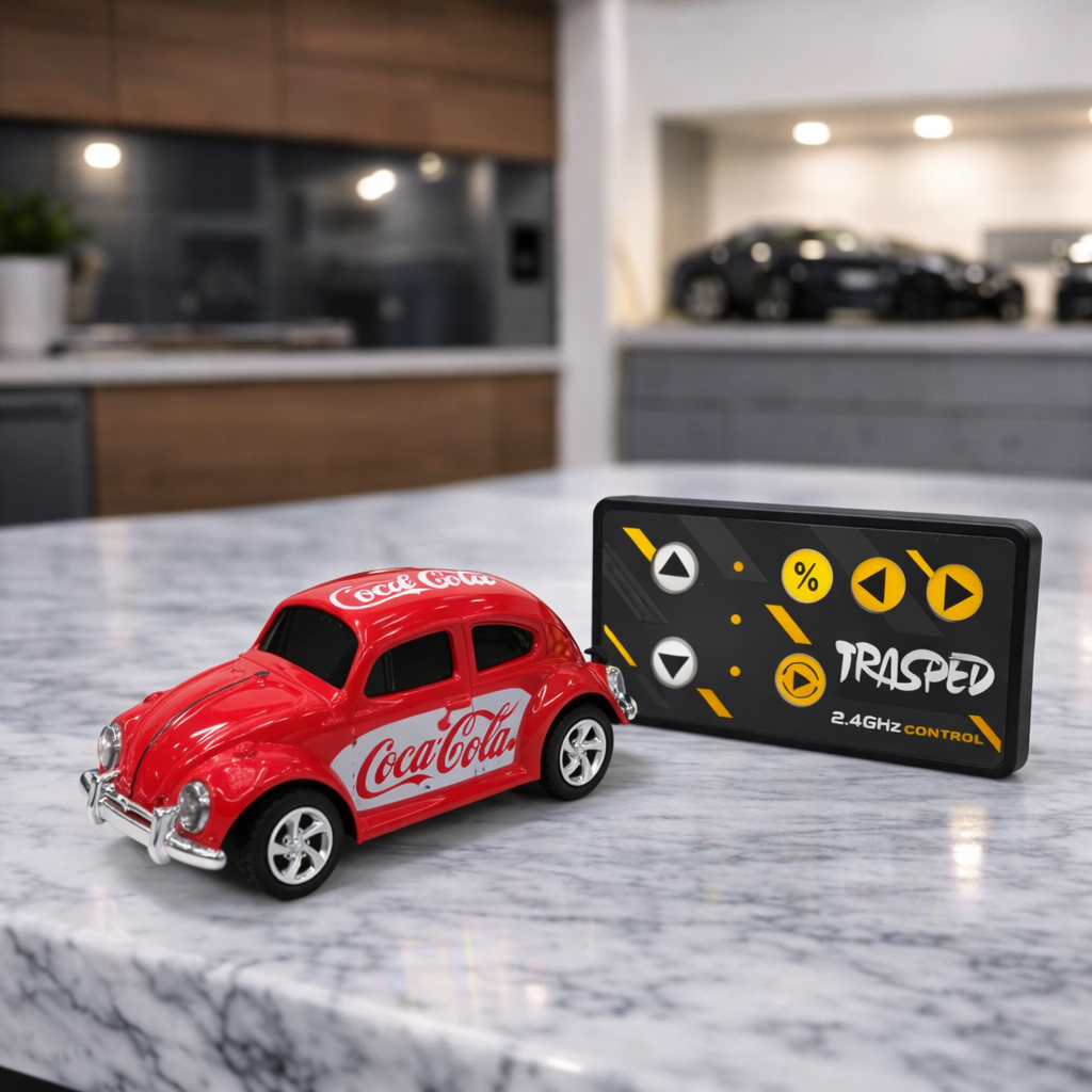 Premium Mini Beetle RC Track-Spec Sports Car | Alloy Model | 1:64 Scale