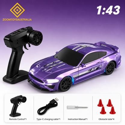 Premium Mini Dodge Track-Spec Sports Car | Alloy Model | 1:43 Scale