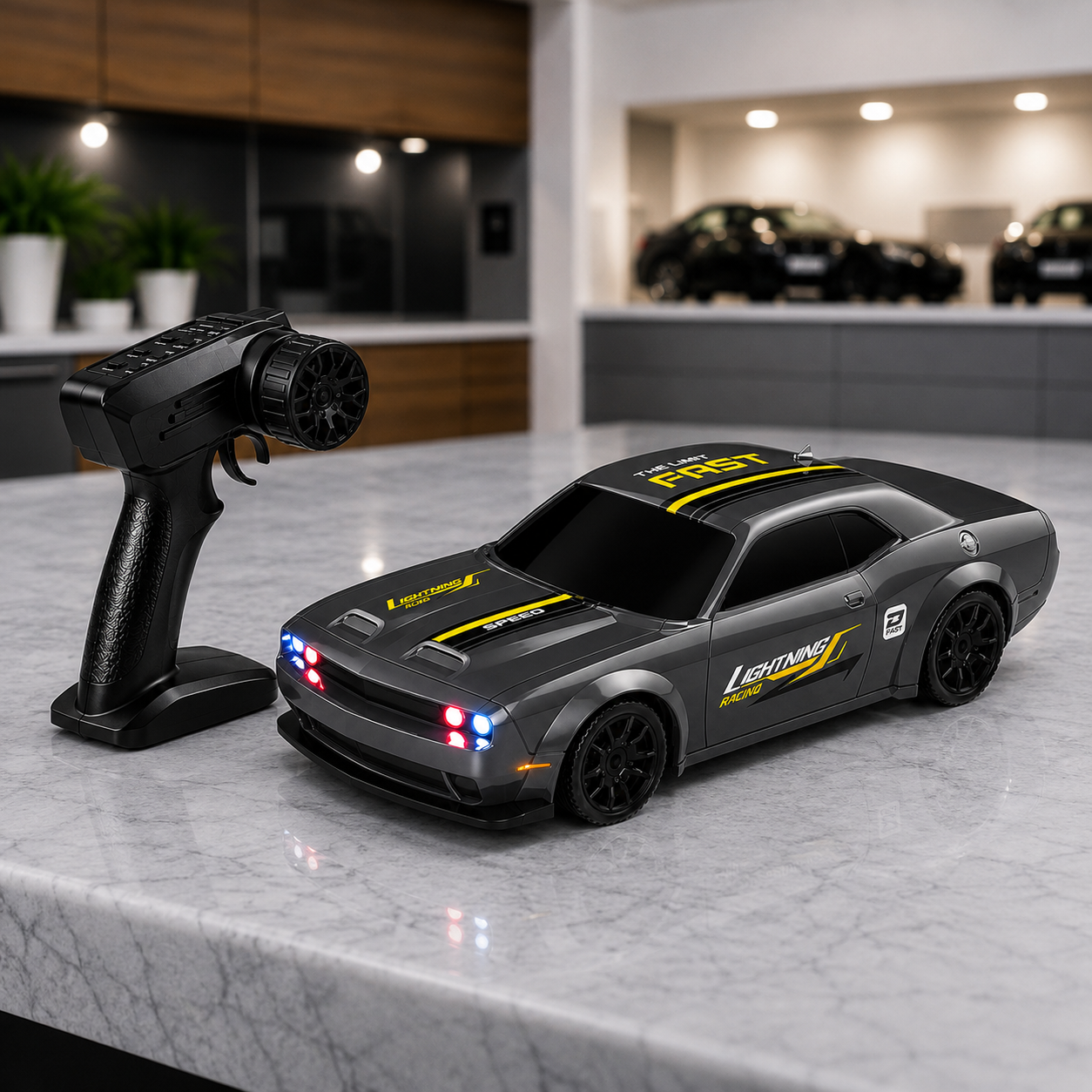 Premium Mini Dodge Track-Spec Sports Car | Alloy Model | 1:43 Scale