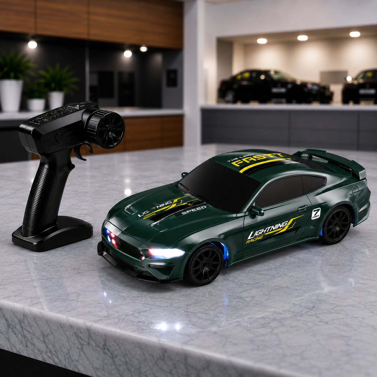 Premium Mini Dodge Track-Spec Sports Car | Alloy Model | 1:43 Scale