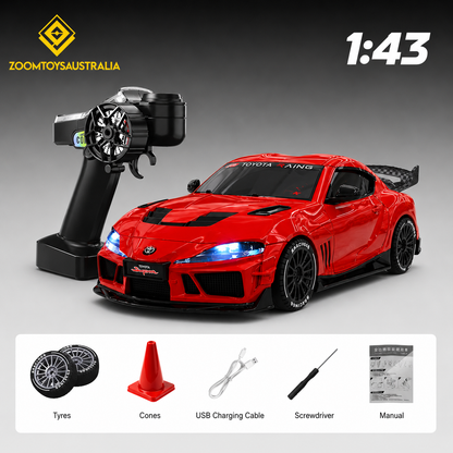 Premium Mini GR Supra Track-Spec Sports Car | Alloy Model | 1:43 Scale