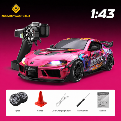 Premium Mini GR Supra Track-Spec Sports Car | Alloy Model | 1:43 Scale