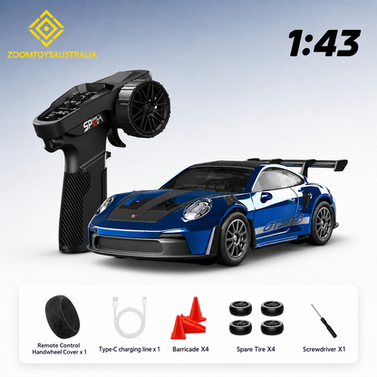 Premium Mini GT3 RC Track-Spec Sports Car | Alloy Model | 1:43 Scale