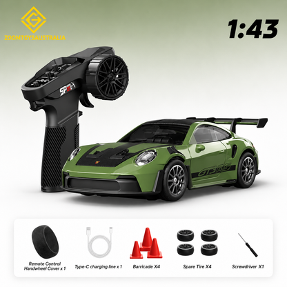 Premium Mini GT3 RC Track-Spec Sports Car | Alloy Model | 1:43 Scale