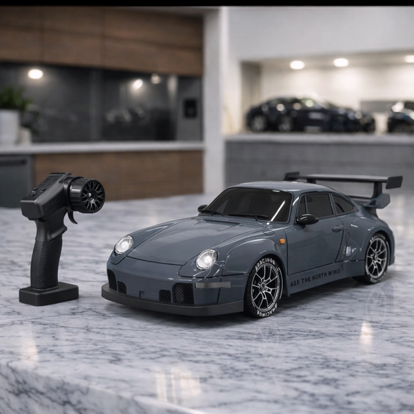 Premium Large 911 RC Track-Spec Sports Car | PVC Model | 1:24 Scale