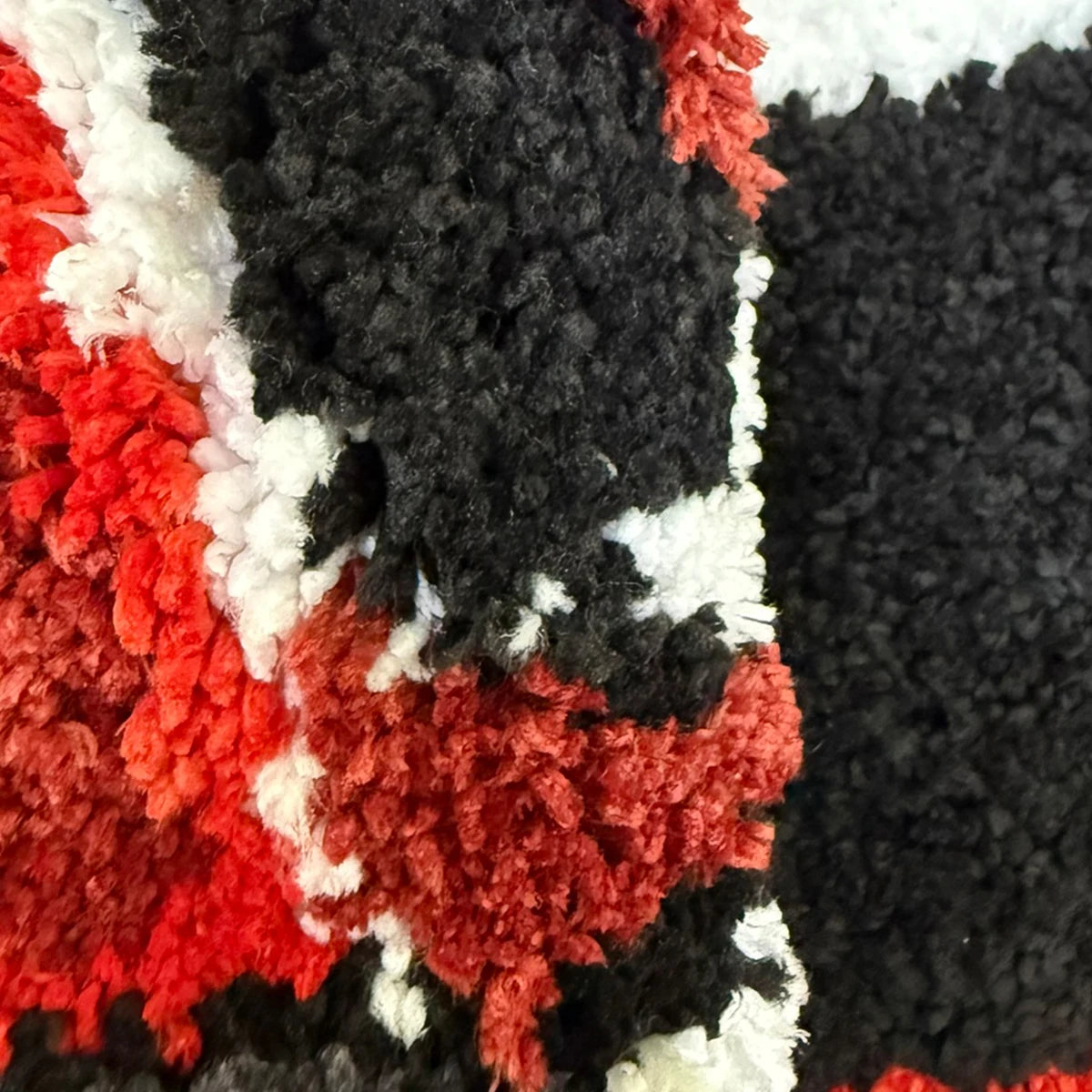 Retro EVO Floor Mat | Wool-Like Fabric Cushion | Home Decoration |