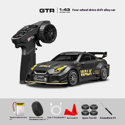 Premium Mini R35 RC Track-Spec Sports Car | Alloy Model | 1:43 Scale
