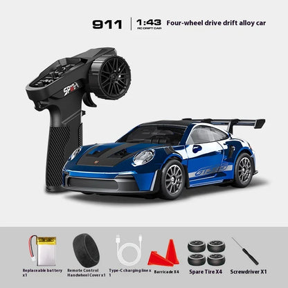 Premium Mini GT3 RC Track-Spec Sports Car | Alloy Model | 1:43 Scale