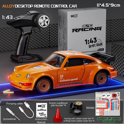 Premium Mini RWB RC Track-Spec Sports Car | Alloy Model | 1:43 Scale