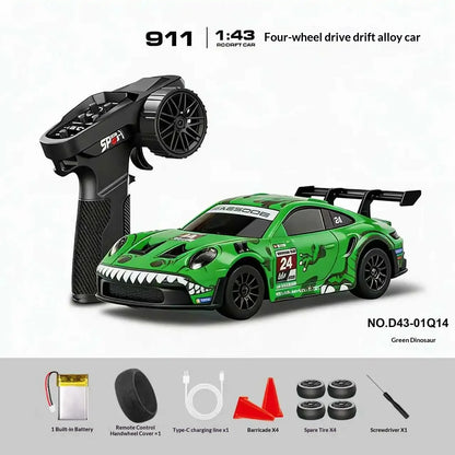 Premium Mini GT3 Decal RC Track-Spec Sports Car | Alloy Model | 1:43 Scale
