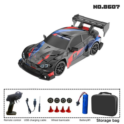 Premium Mini M4 RC Track-Spec Sports Car | Alloy Model | 1:24 Scale