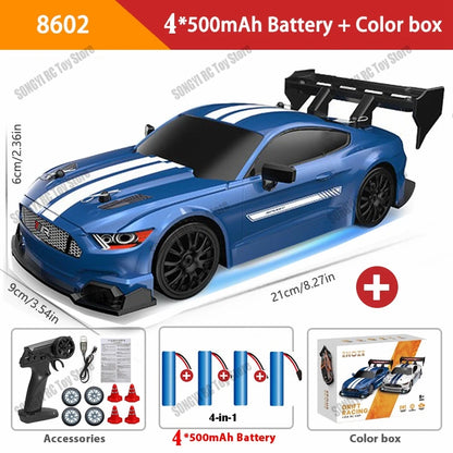 Premium Large Mustang RC Track-Spec Sports Car | PVC Model | 1:24 Scale
