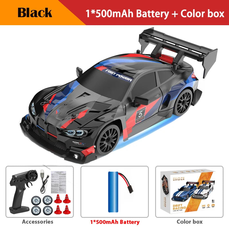 Premium Large BMW RC Track-Spec Sports Car | PVC Model | 1:24 Scale