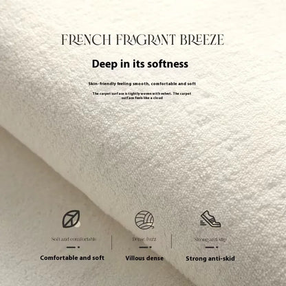 Retro R34 Skyline Floor Mat | Wool-Like Fabric Cushion | Home Decoration | 3 Sizes