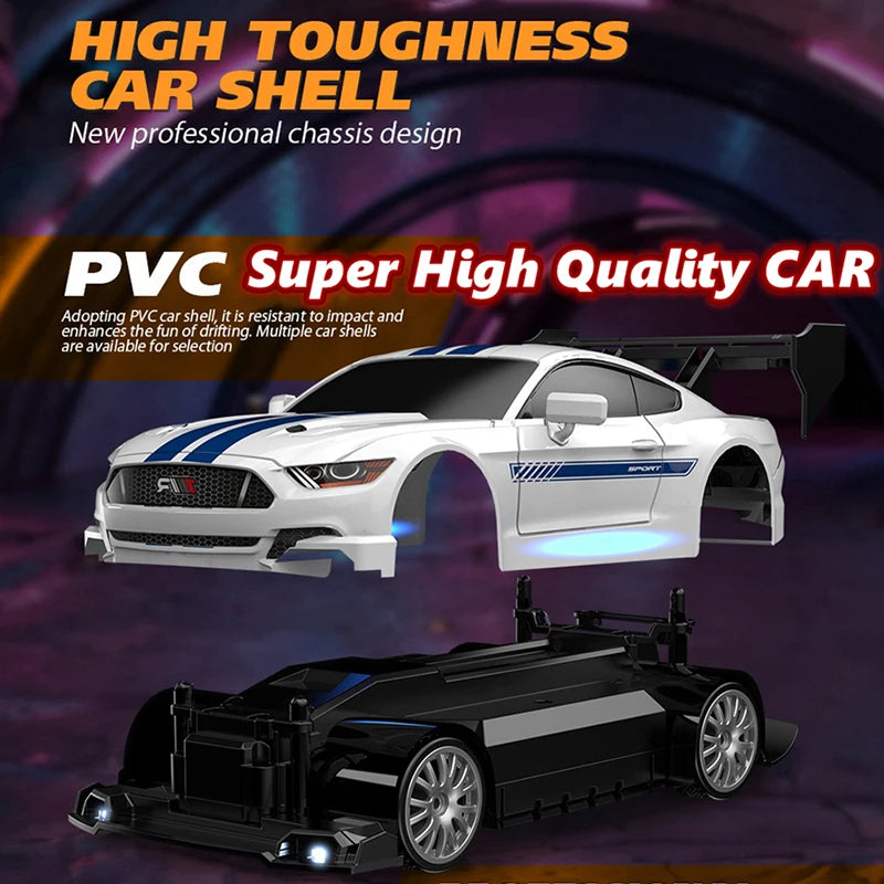 Premium Large Mustang RC Track-Spec Sports Car | PVC Model | 1:24 Scale