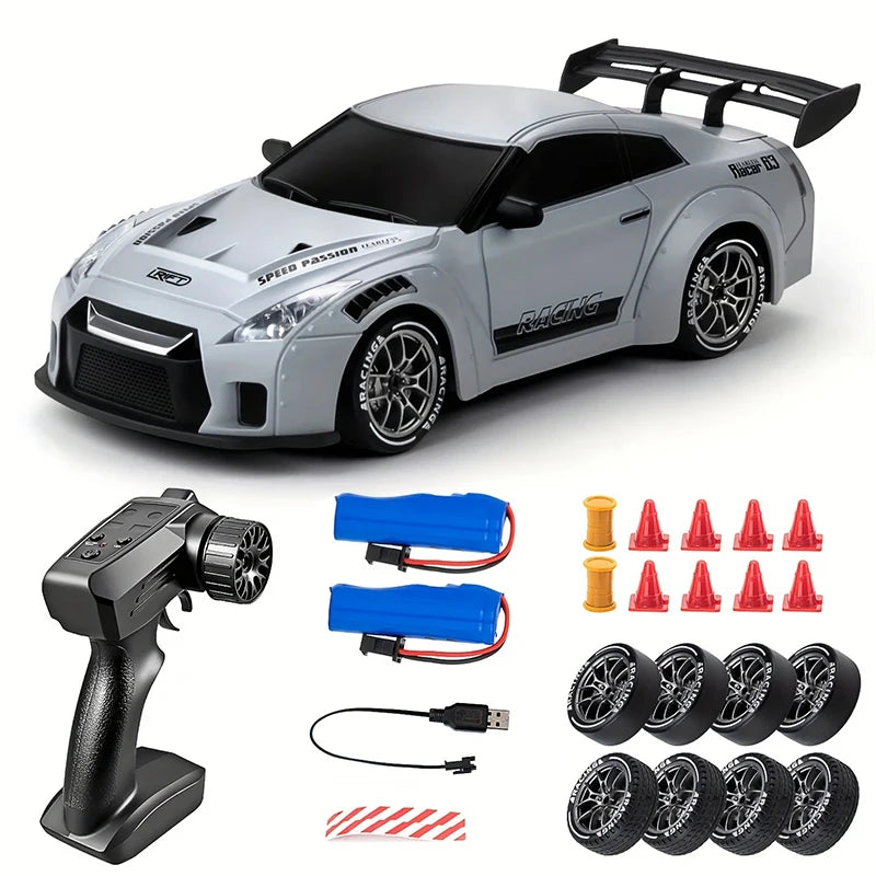 Premium Large R35 RC Track-Spec Sports Car | PVC Model | 1:24 Scale