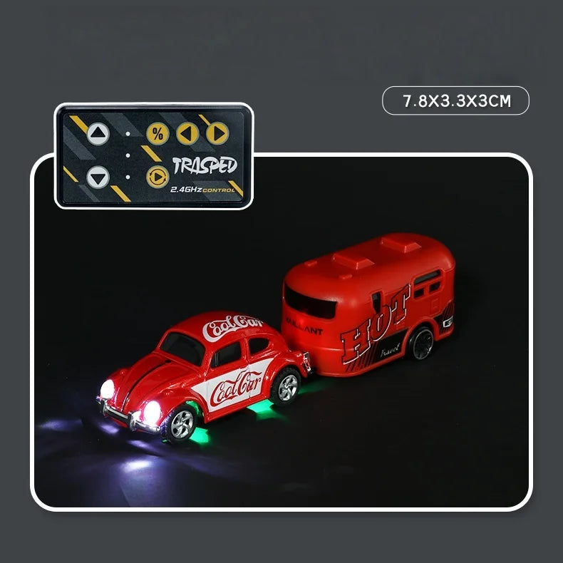 Premium Mini Beetle RC Track-Spec Sports Car | Alloy Model | 1:64 Scale