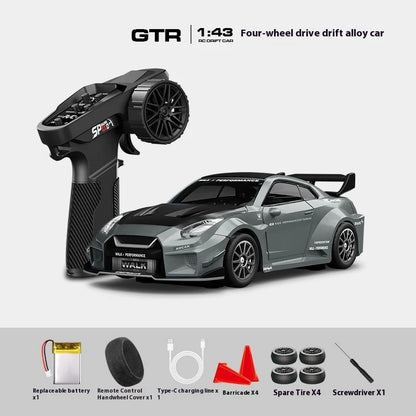 Premium Mini R35 RC Track-Spec Sports Car | Alloy Model | 1:43 Scale