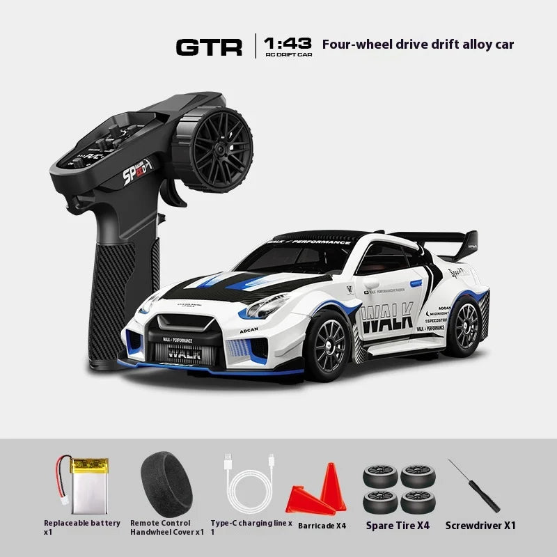 Premium Mini R35 RC Track-Spec Sports Car | Alloy Model | 1:43 Scale
