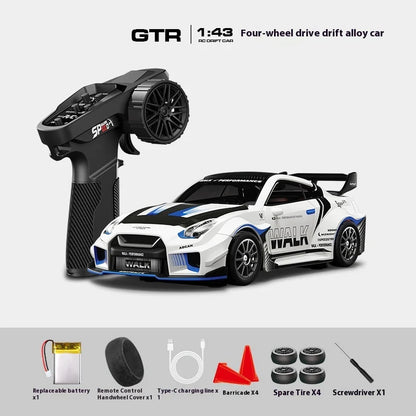 Premium Mini R35 RC Track-Spec Sports Car | Alloy Model | 1:43 Scale