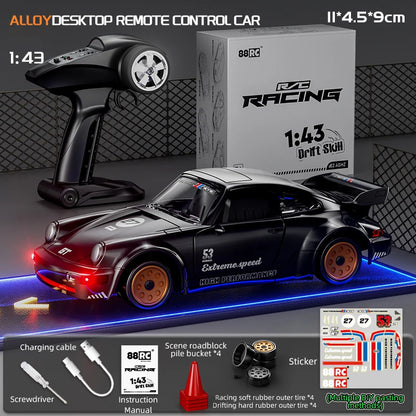 Premium Mini RWB RC Track-Spec Sports Car | Alloy Model | 1:43 Scale