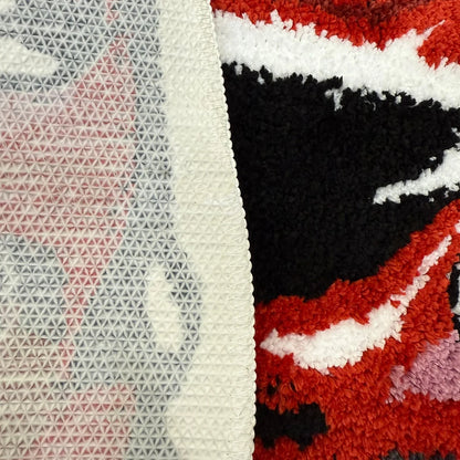 Retro EVO Floor Mat | Wool-Like Fabric Cushion | Home Decoration |