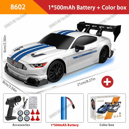 Premium Large Mustang RC Track-Spec Sports Car | PVC Model | 1:24 Scale